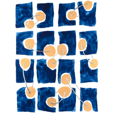 Abstract Puzzle I 1 Piece Wrapped Canvas Wall Art