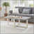 Faux Concrete;White