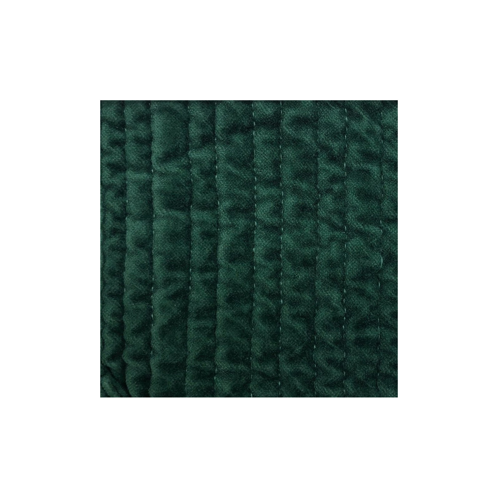 Stonewashed Velvet Cotton Velvet Modern Rustic Quilt, Full/Queen Quilt, Emerald