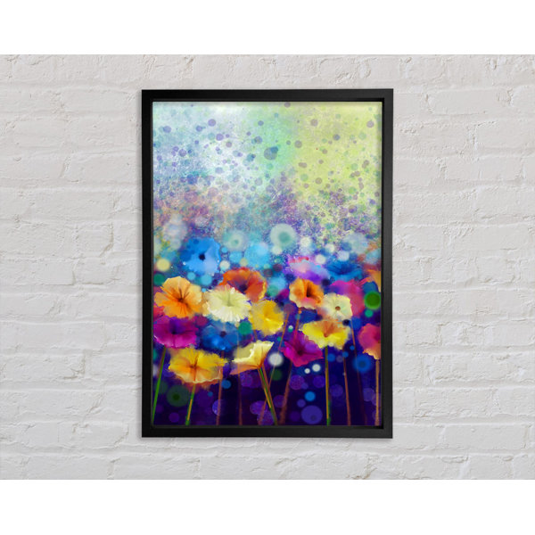 Bright Star Eye Of The Petals - Single Picture Frame Art Prints on ...