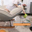 Chaise berçante large en forme d'arc-100813955