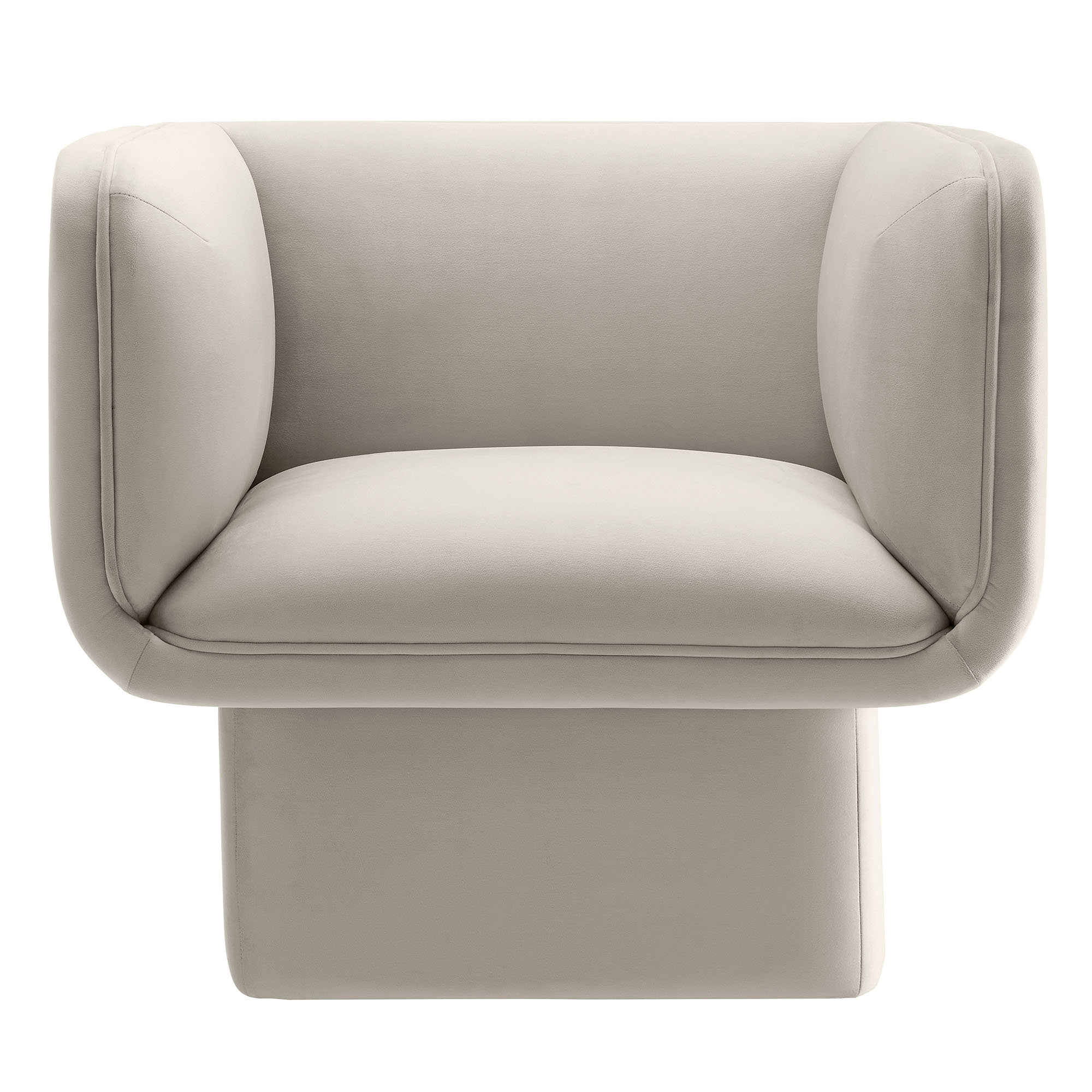 Tate Performance Velvet Accent Chair main image 0
