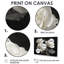 Monochromes en noir et blanc Roses Bloom II - Roses, art mural-1949004843-2053653210