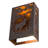 Rustic Lodge Flush Mounted Sconce