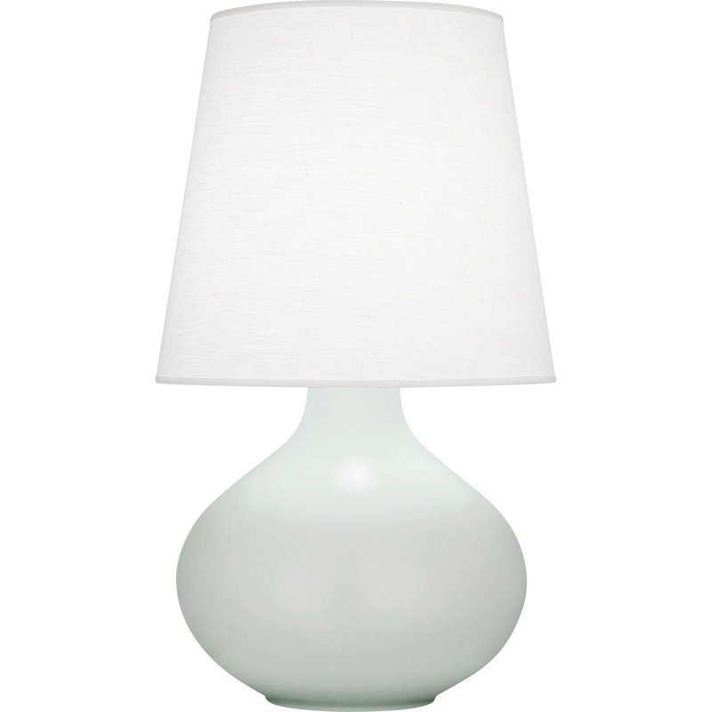 June Accent Lamp, Matte Celadon, 30.75" H x 15.75" W x 15.75" D, Oyster