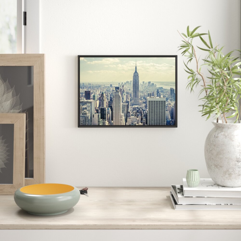 Gerahmtes Wandbild New York Manhattan