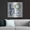«Love with Eucalyptus Wreath III» par Marla Rae, art mural en métal