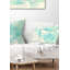 Stain of Imagination - Coussin imprimé abstrait
