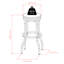 Tabouret tournant 29,13 "Clarksburg