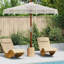 252.5cm Market Parasol