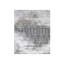 Tapis gris en laine et en soie noué à la main 8 pi x 9 pi 10 po 7C98613EC1D84E5697A37BAFAE9BC804
