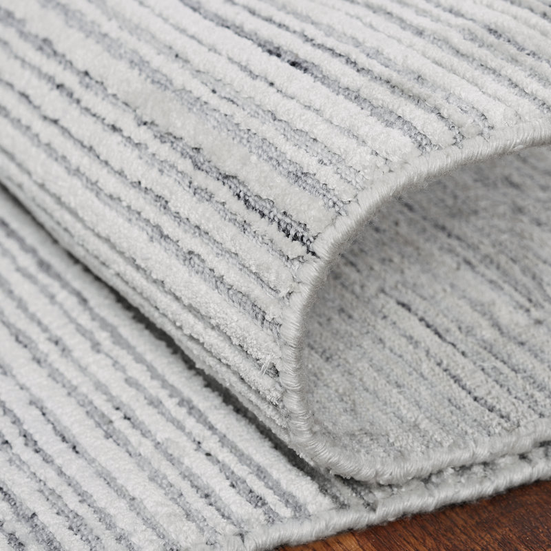 Kordel Handmade Striped Area Rug, Rectangle 10' x 14'