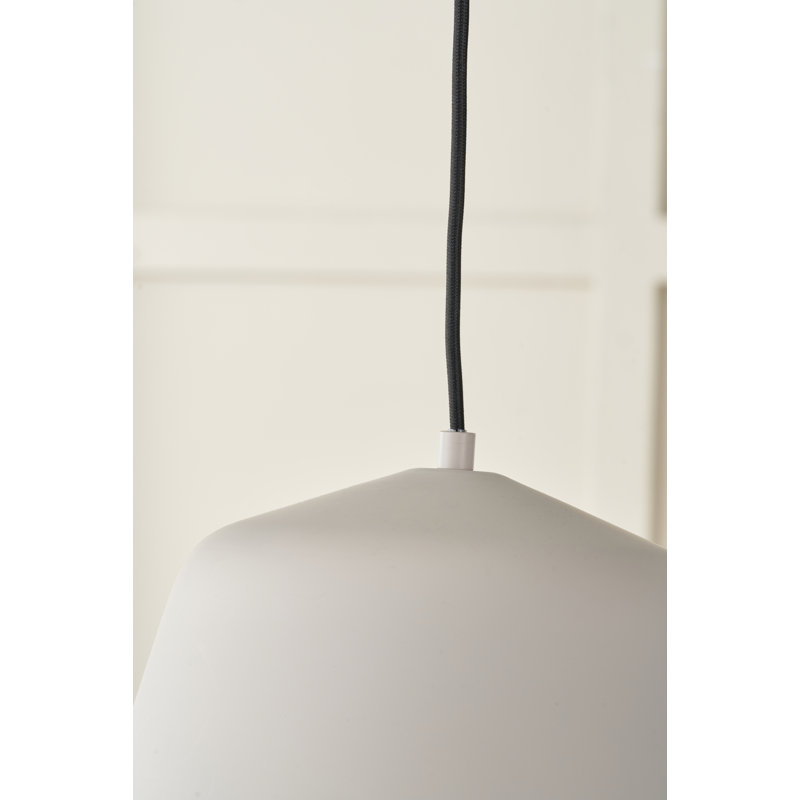 Taleya 1 - Light Bowl Pendant, Matte Grey