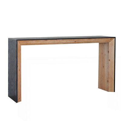 59In Modern Wood Console Table , Entryway Table, Sofa Table - Rustic & Contemporary Design