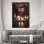 Jesus Christ Canvas Wall Art The Cross and Peace Dove Christian Painting
