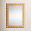 Lacie Rattan Rectangle Wall Mirror
