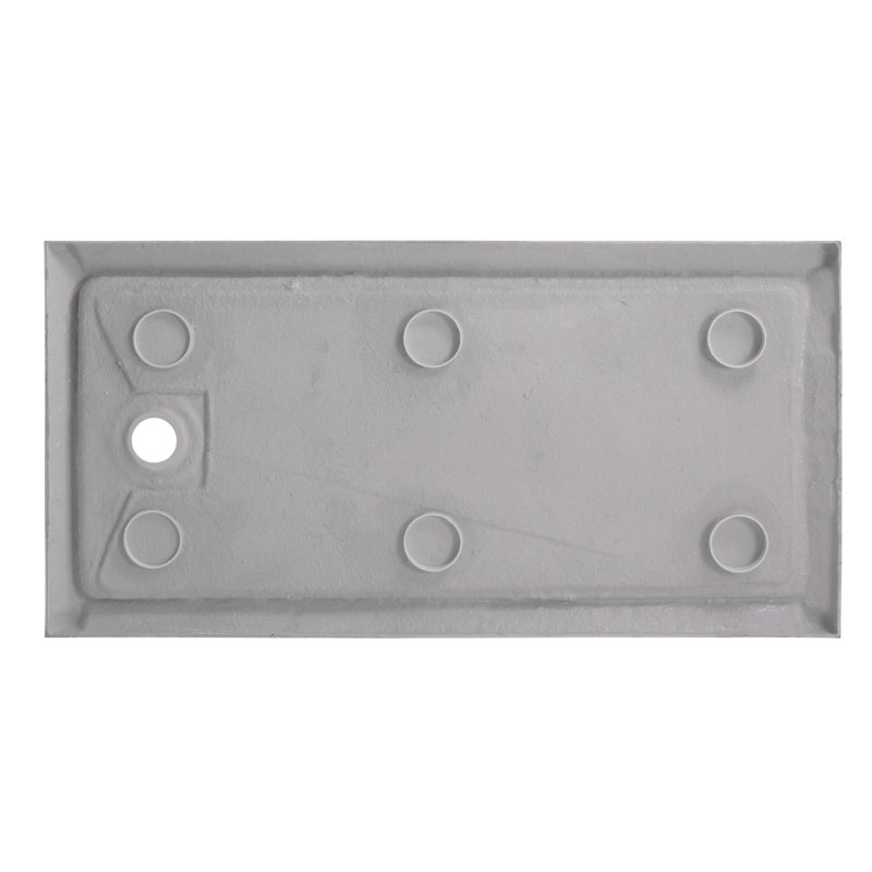 60'' W 32'' D Rectangular Single Shower Base, Left