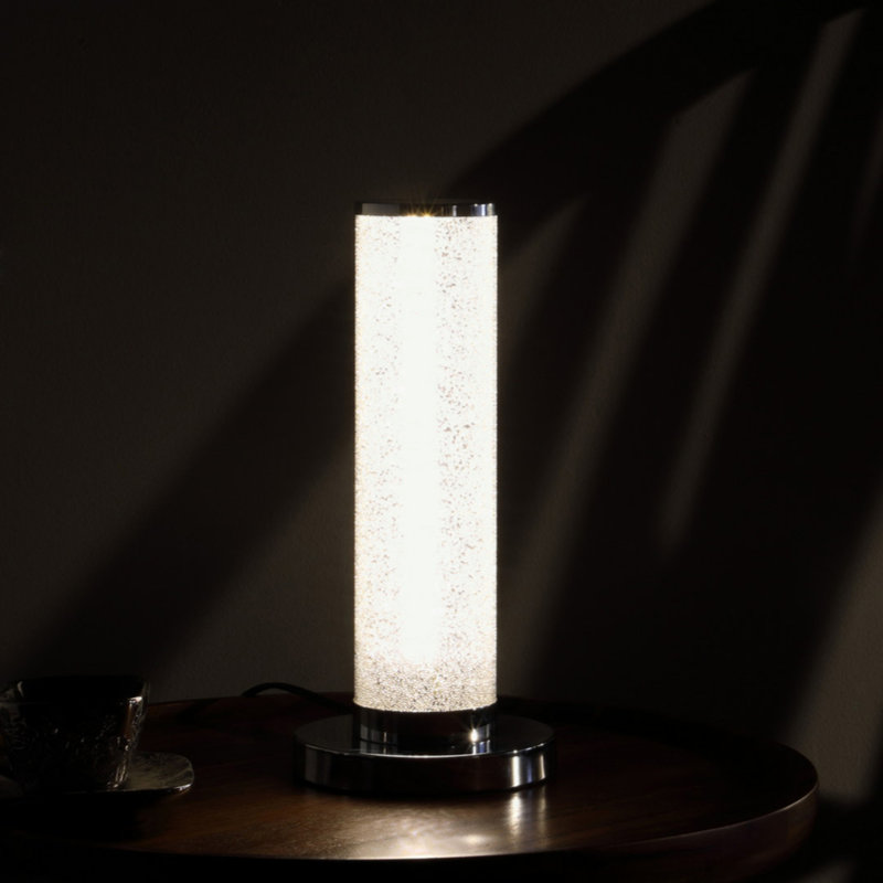 Lampe de table colonne DEL 13 pouces Illuminari
