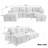 109.1" Sectional Sofa Convertible Sofa Bed-114247932