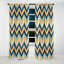 Beige Chevron Mosaic Fusion - Rideau à chevrons - Rideau à chevrons occultant - 1 panneaux-107554937