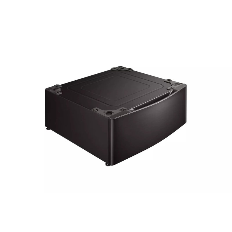LG Laundry Pedestal - Black Steel