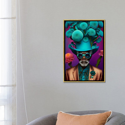 Papy africain rétro futuriste - Champignons VII