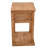 Willow Creek Transitional Nightstand with Drawer Storage in Honey Finish-1521667563