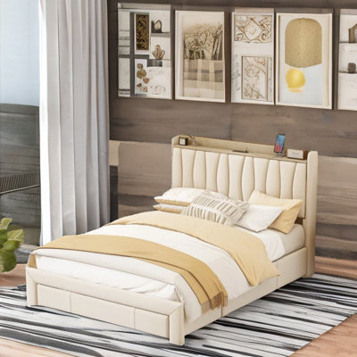 Cadre de lit sans matelas
