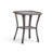 20 inch Patio Side Table, Outdoor Patio Wicker Square End Table Double Storage Layer, All-Weather Rattan Coffee Tables Porch Furniture for Backyard Poolside Garden-95075983