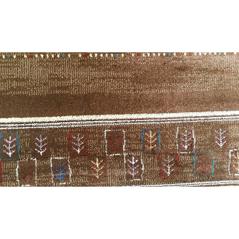 Tapis brun à motif Sud-Ouest Keunta, 10 pi x 13 pi