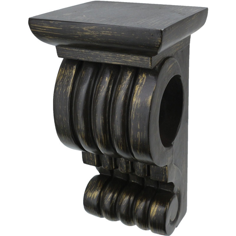 Adalgis Resin Drapery Sconce, Bronze