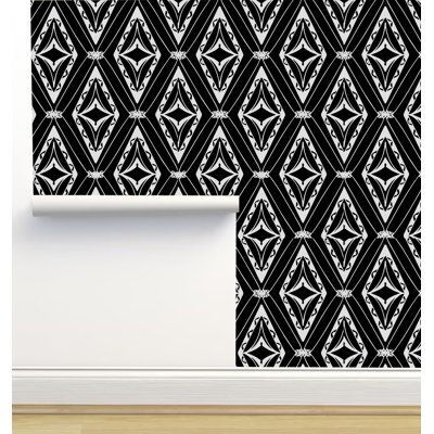 Rouleau de papier peint texturé L 2,16 pi x l 5 po Monor Designs