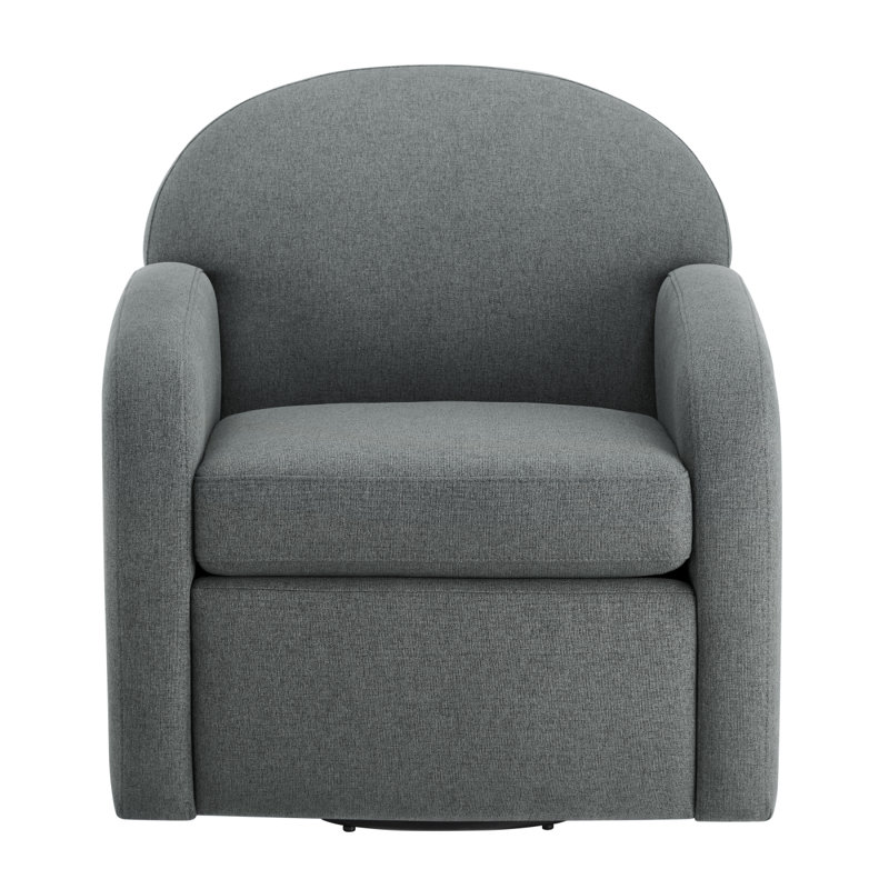 Chaise pivotante Edie Grey, Grey