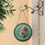 Panneau de vitrail rond Garden Gnome-138080783