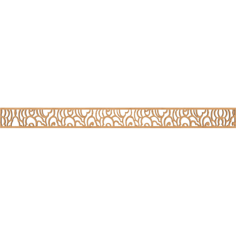 Moulure de panneau Springfield, Érable, H 4 po x l 46,375 po x P 0,375 po