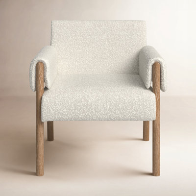 Decollete Upholstered Armchair