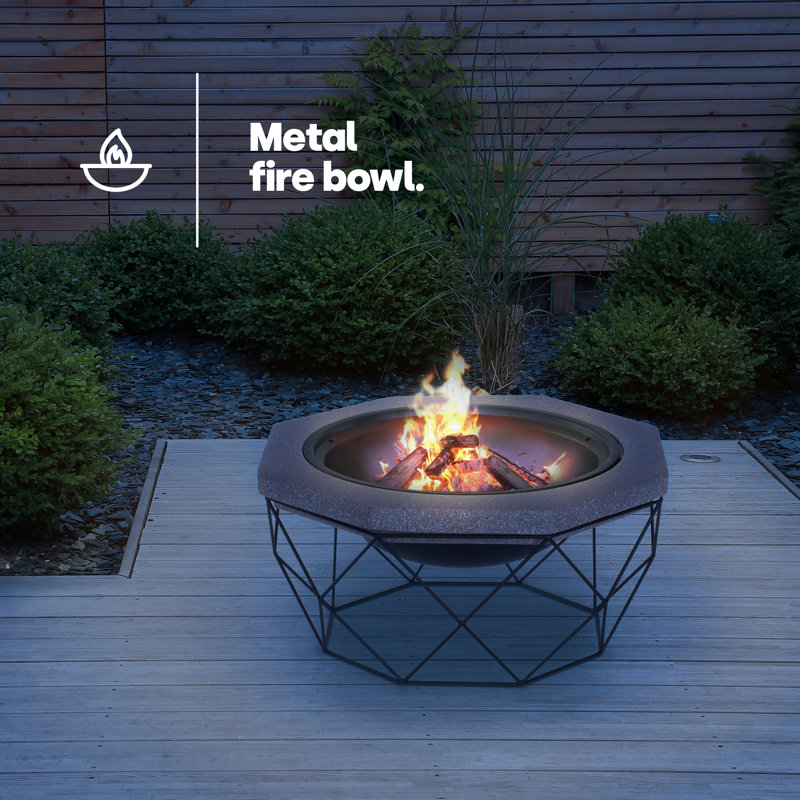 Tambellini Round Cast Iron Smokeless Fire Pit