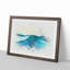 Rolling Ocean Waves in Abstract - Picture Frame Graphic Art Print-55762679-55762673