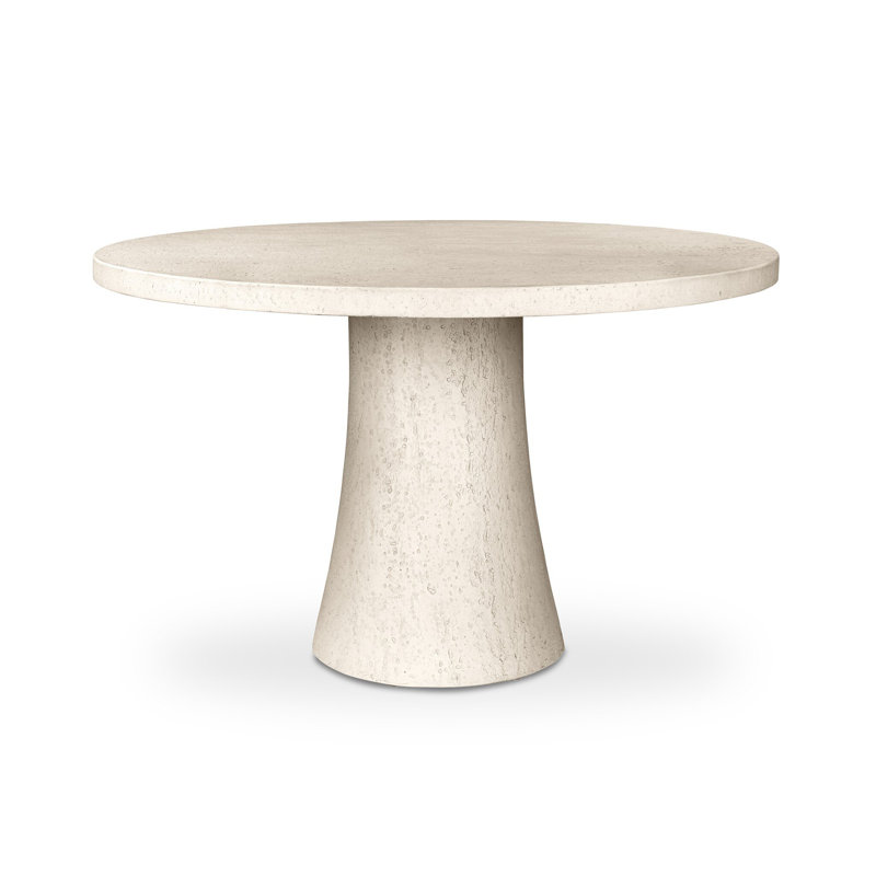 Varda Outdoor Round Table, 30" H x 48" W x 48" D