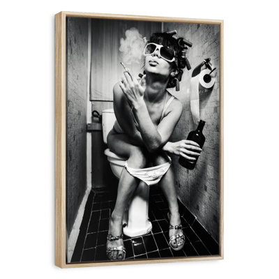 Woman In The Toilet
