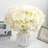 Artificial Hydrangea Flower Head With Pole-2097806390