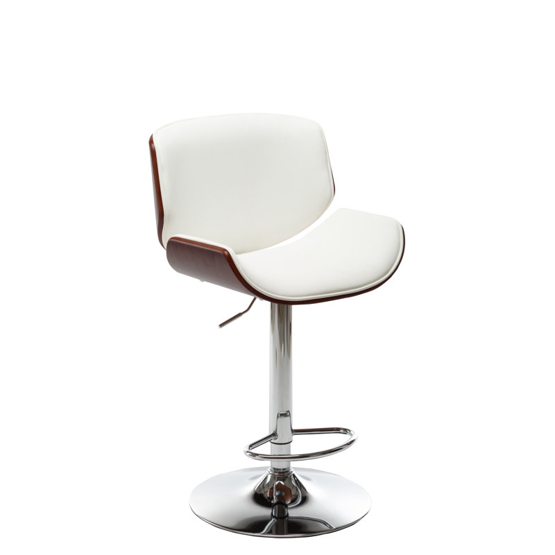 Tabouret de bar Maximo, Blanc
