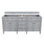 Brittany 72'' W Double Bathroom Vanity Base-1783644751
