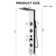 57.99'' Shower Panel with Fixed Shower Head