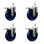 Solid Polyurethane Swivel Stem Caster