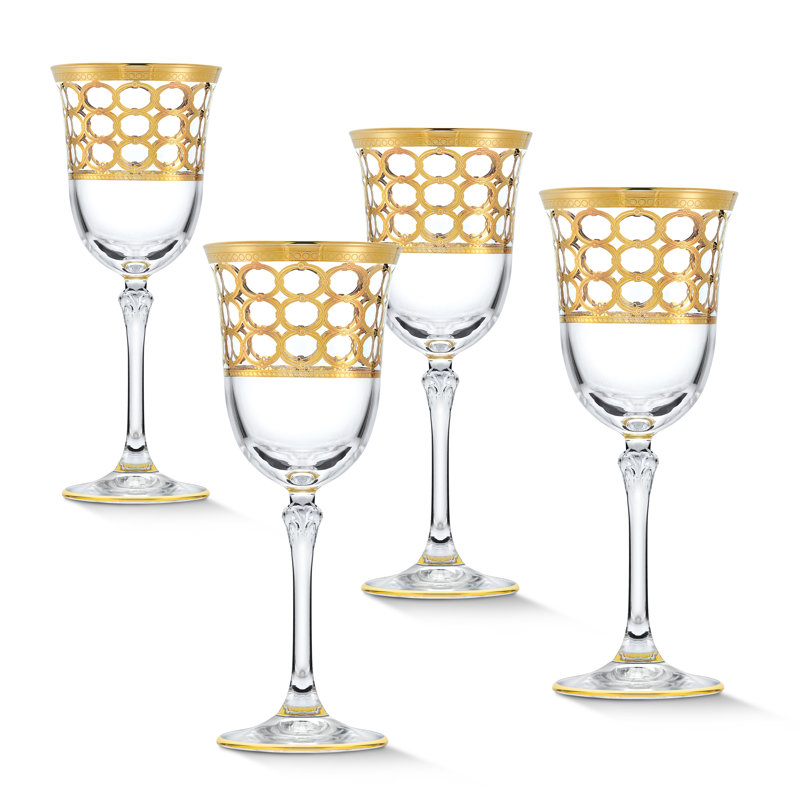 Verre à vin rouge sans plomb Lorren, 7 oz