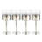 Long Stem Silver Ombre Votives