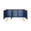 Buffet Sideboard With 3 Doors And Mental Legs-963484281
