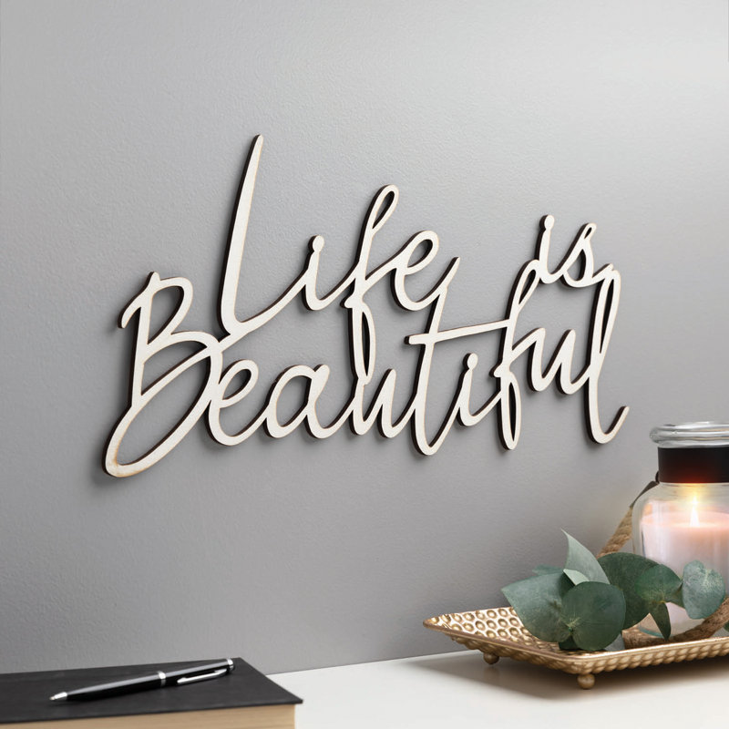 Handmade Wall Decor, White