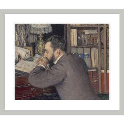 «Henri Cordier» par Gustave Caillebotte, impression giclée encadrée